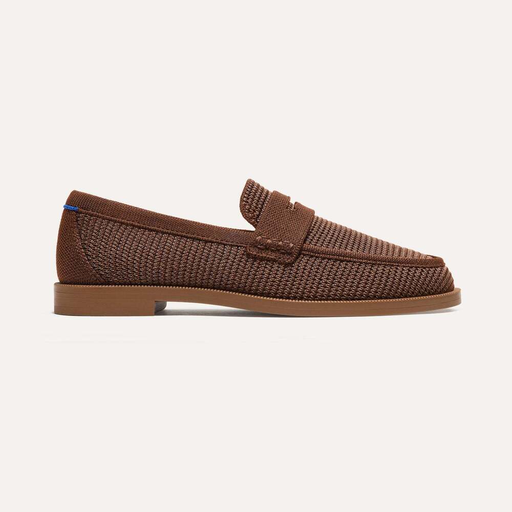 Rothy's The Penny Loafer - Cinnamon Raffia-Knit Size 7 - Picture 3 of 3